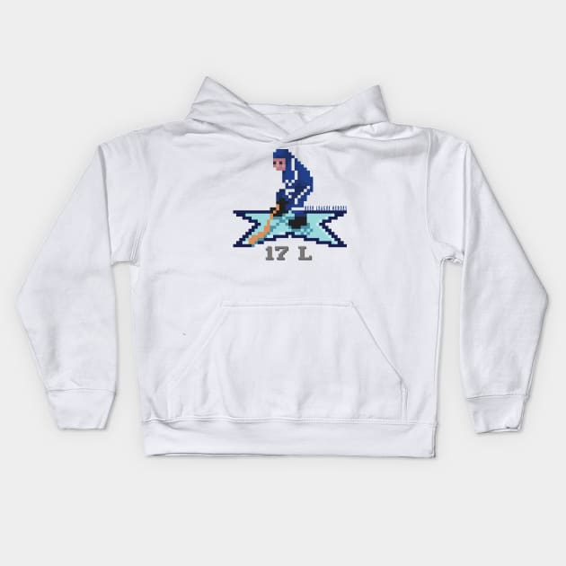 16-Bit Legends: Wendel Clark Kids Hoodie by BLH